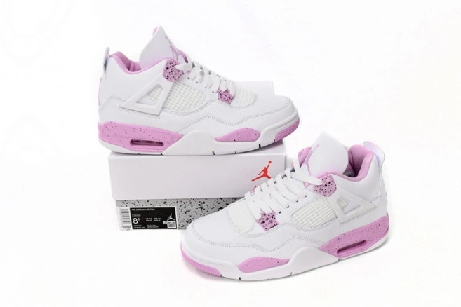 Bmlin Jordan 4 Retro White CT8527-116 Pink 0712